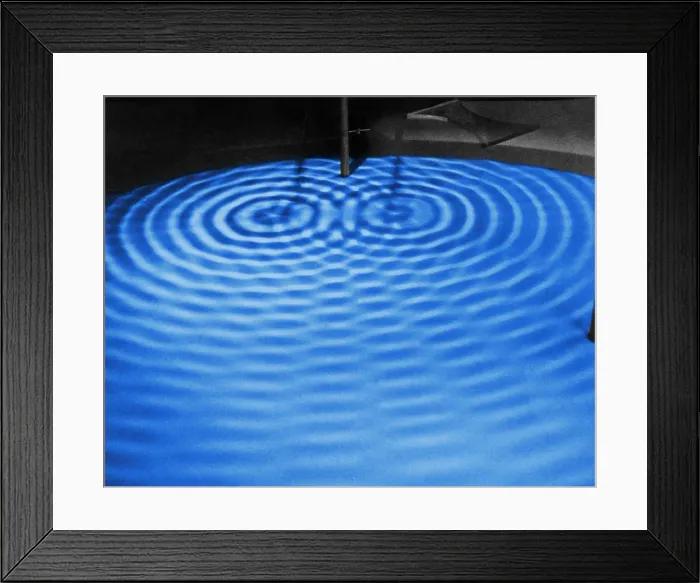 Framed Print : Intersecting Ripples Framed Print : Intersecting Ripples
