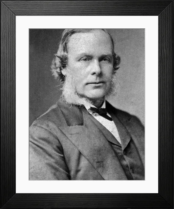 Framed Print : Joseph Lister, English Surgeon Framed Print : Joseph Lister, English Surgeon