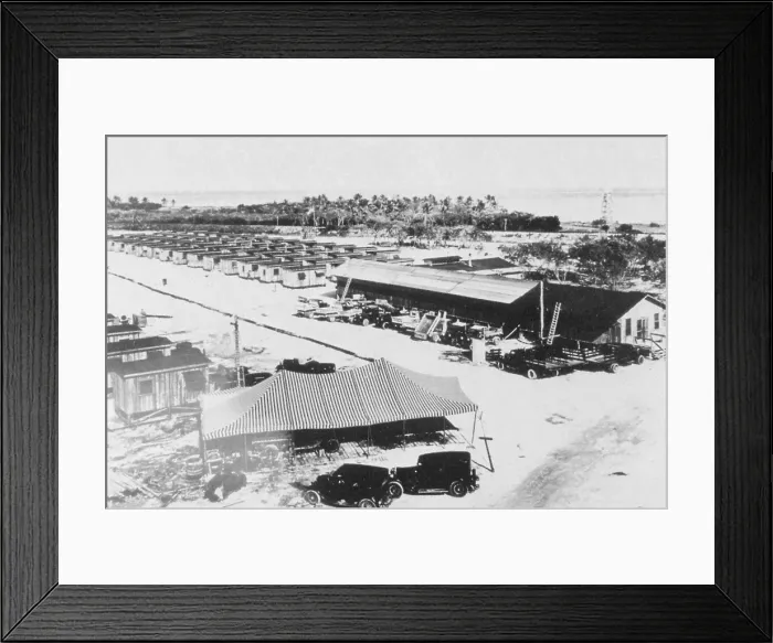 Framed Print : Before 1935 Labor Day Hurricane, 1 of 2