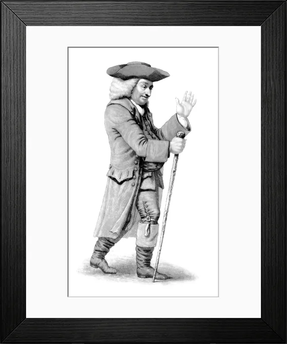 Framed Print : Samuel Johnson, English Author