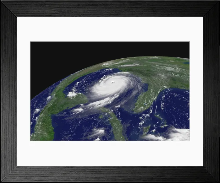 Framed Print : Hurricane Katrina