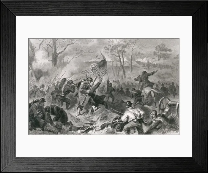 Framed Print : American Civil War, Battle of Fort Donelson, 1862