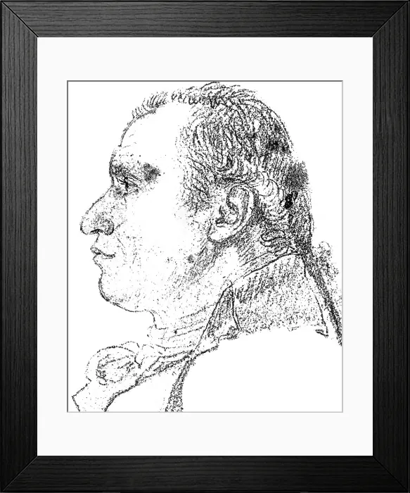 Framed Print : Gaspard Monge, French Mathematician Framed Print : Gaspard Monge, French Mathematician