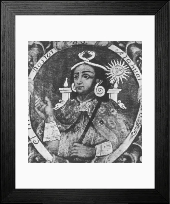 Framed Print : Atahualpa, Last Emperor of the Incan Empire Framed Print : Atahualpa, Last Emperor of the Incan Empire