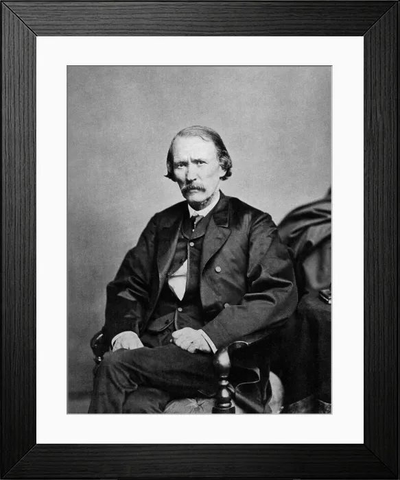 Framed Print : Kit Carson, American Frontiersman Framed Print : Kit Carson, American Frontiersman