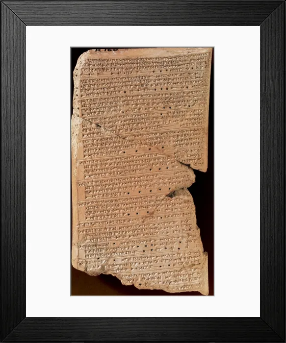 Framed Print : Venus Tablet of Ammisaduqa, 7th Century BC Framed Print : Venus Tablet of Ammisaduqa, 7th Century BC