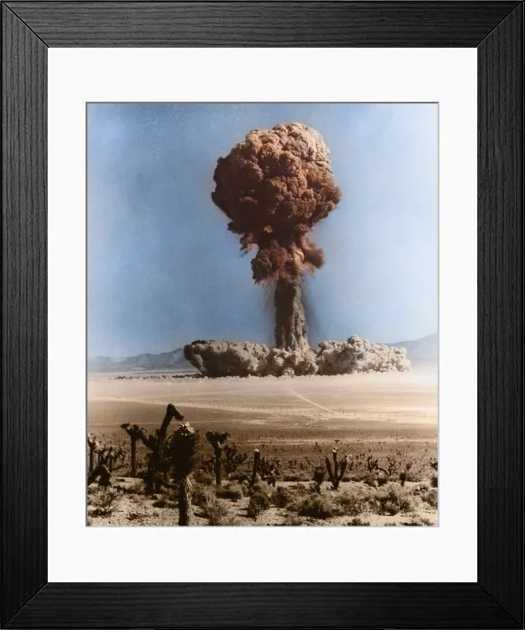 Framed Print : Operation Plumbbob FIZEAU, 1957 Framed Print : Operation Plumbbob FIZEAU, 1957