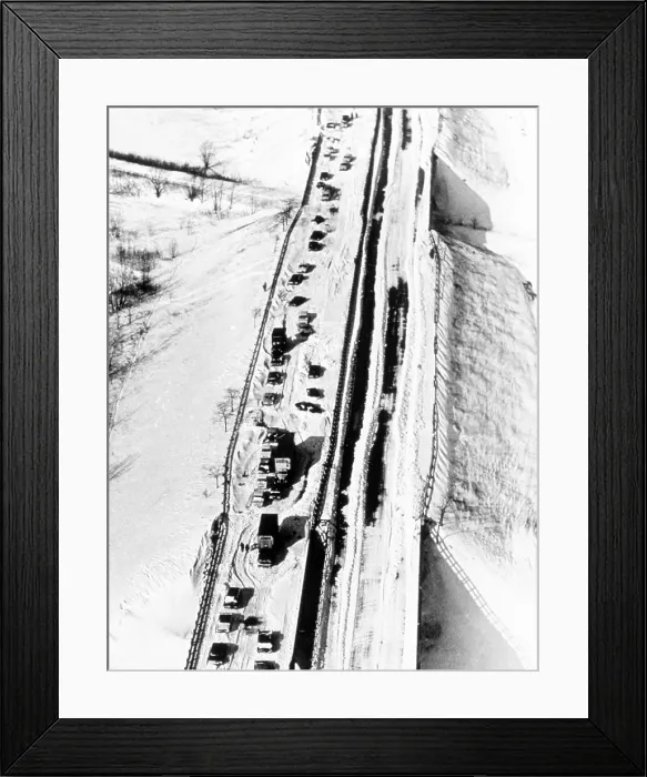 Framed Print : Chicago Blizzard, 1967 Framed Print : Chicago Blizzard, 1967