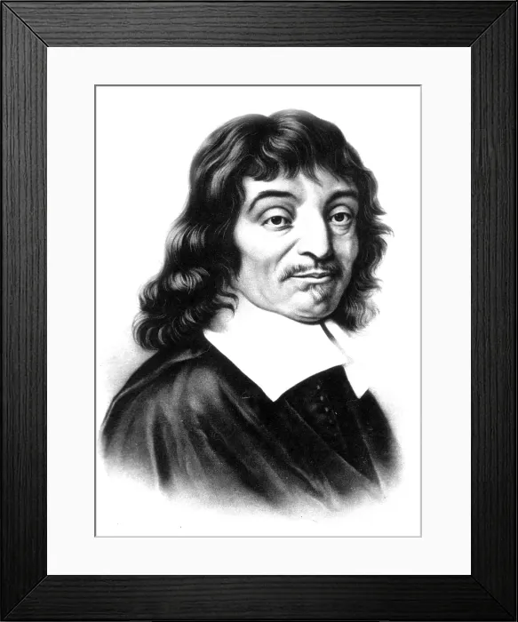 Framed Print : Rene Descartes, French Polymath Framed Print : Rene Descartes, French Polymath