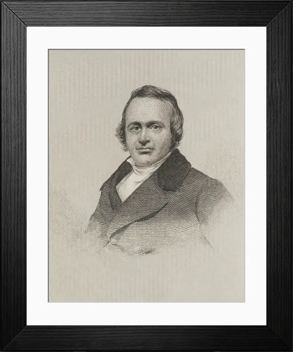 Framed Print : Louis Agassiz, Swiss-American Polymath Framed Print : Louis Agassiz, Swiss-American Polymath
