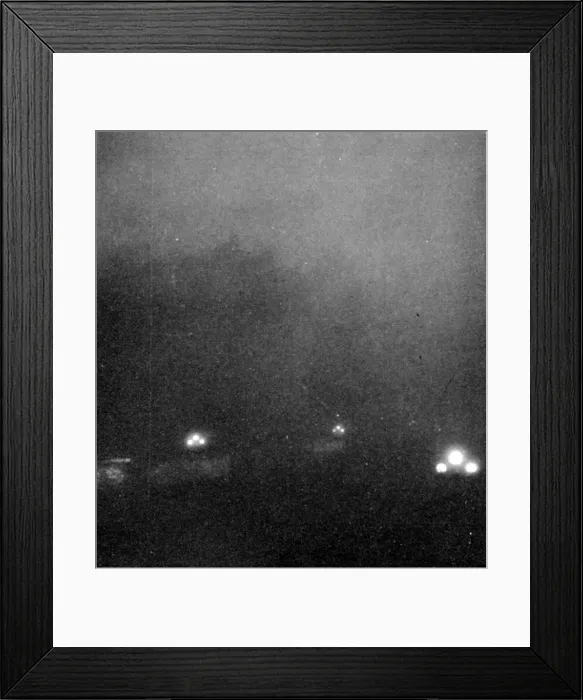 Framed Print : Garden City, Dust Storm Sequence, 2 of 2, 1935 Framed Print : Garden City, Dust Storm Sequence, 2 of 2, 1935