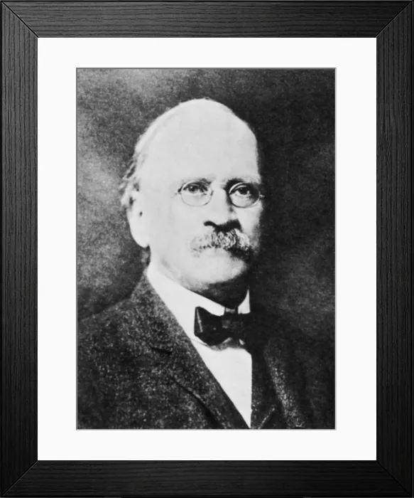 Framed Print : Edward Morley, American Scientist