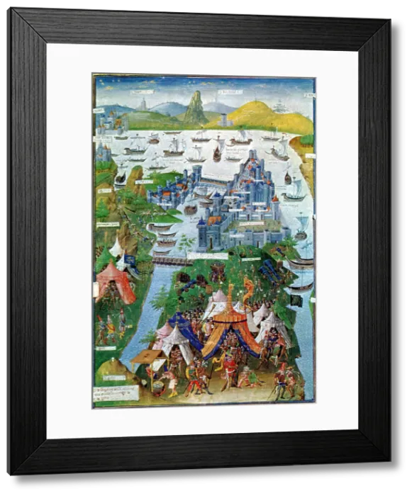 Framed Print : Byzantine-Ottoman Wars, Constantinople Falls, 1453 Framed Print : Byzantine-Ottoman Wars, Constantinople Falls, 1453
