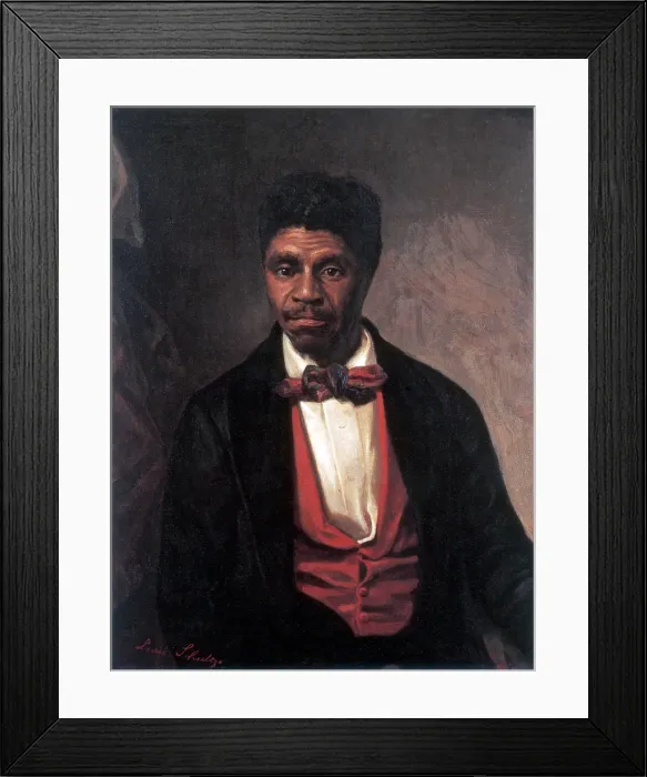 Framed Print : Dred Scott, American Civil Rights Hero Framed Print : Dred Scott, American Civil Rights Hero