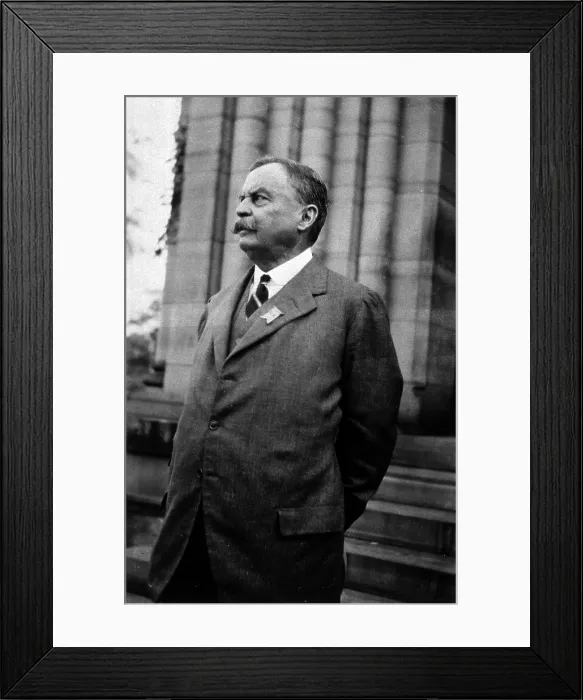 Framed Print : David Bruce, Scottish Microbiologist