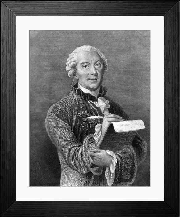 Framed Print : Georges Leclerc, Comte de Buffon, French Polymath