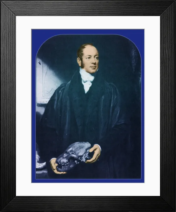 Framed Print : William Buckland, English Paleontologist Framed Print : William Buckland, English Paleontologist