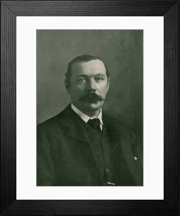 Framed Print : Arthur Conan Doyle, Scottish Author Framed Print : Arthur Conan Doyle, Scottish Author