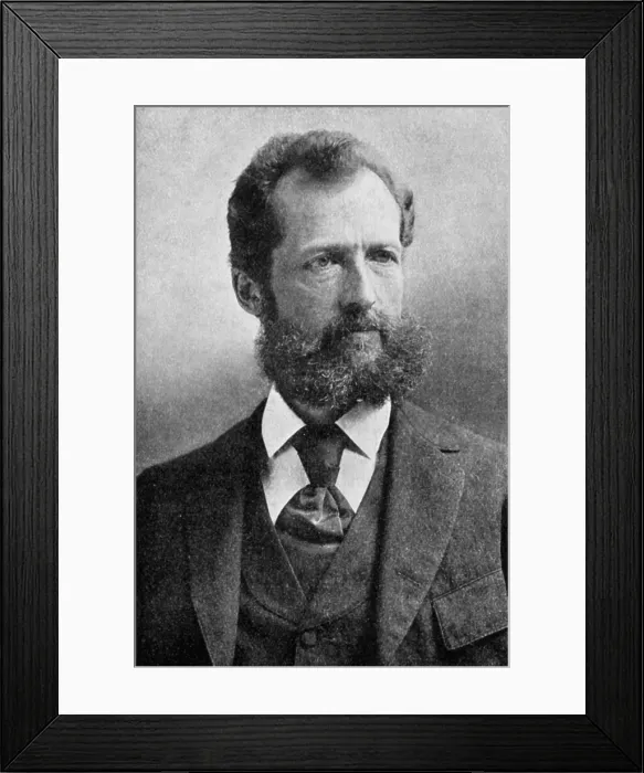 Framed Print : Ottmar Mergenthaler, German-American Inventor Framed Print : Ottmar Mergenthaler, German-American Inventor