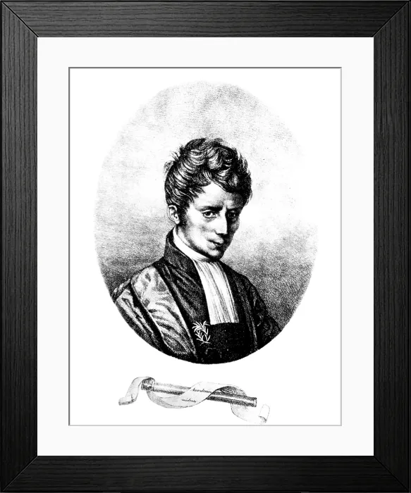 Framed Print : Rene Laennec, French Physician and Inventor Framed Print : Rene Laennec, French Physician and Inventor