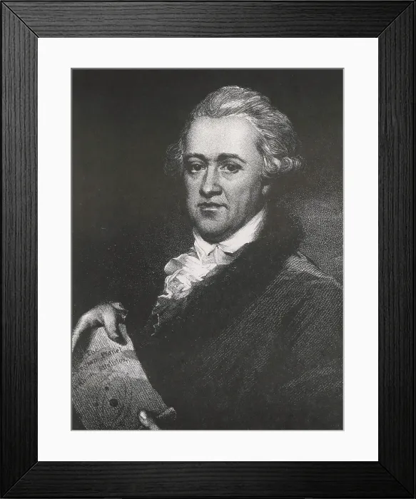 Framed Print : William Herschel, English Astronomer