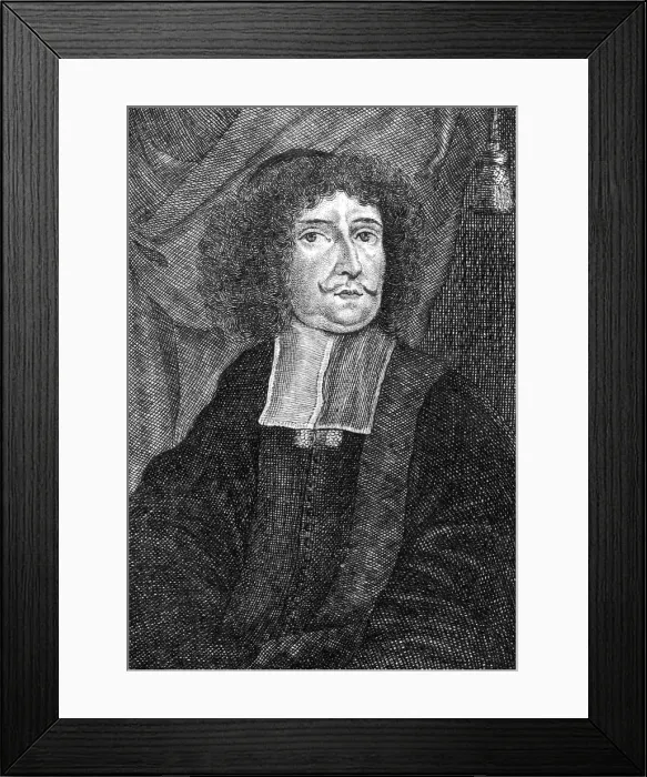 Framed Print : Johann Joachim Becher, German Alchemist Framed Print : Johann Joachim Becher, German Alchemist
