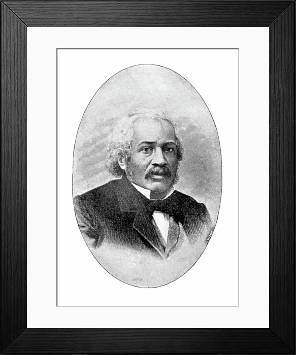 Framed Print : James McCune Smith, American Physician and Author