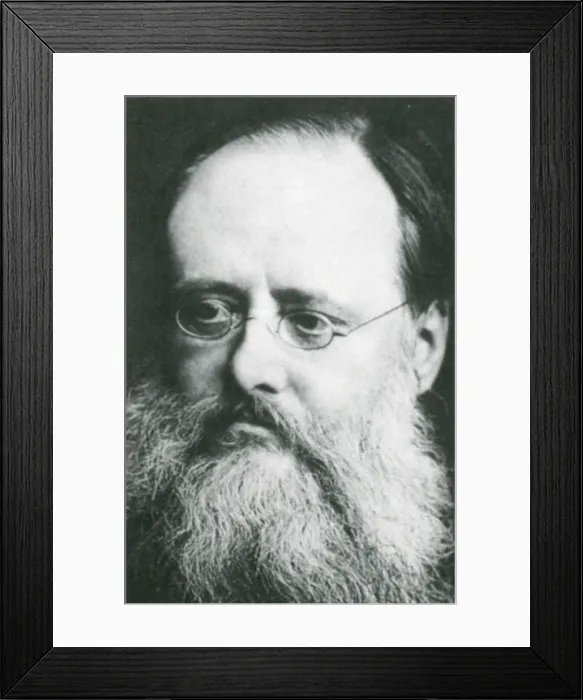 Framed Print : Wilkie Collins, English Author Framed Print : Wilkie Collins, English Author