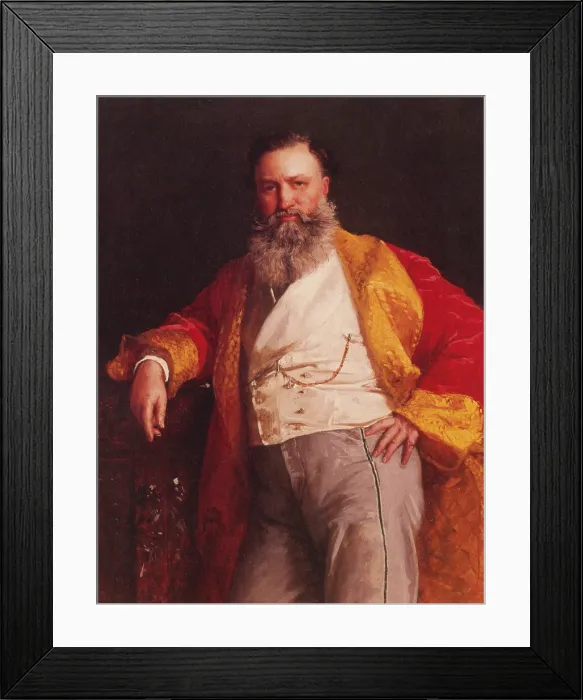 Framed Print : Isaac Singer, American Inventor