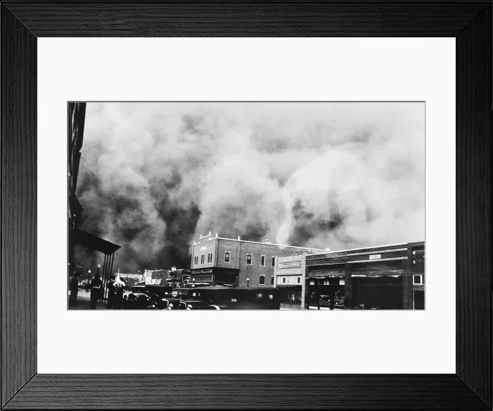Framed Print : Dust Storm, April, 1935 Framed Print : Dust Storm, April, 1935