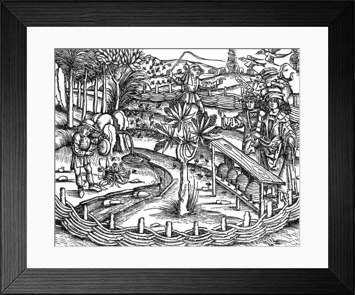 Framed Print : Virgil Shows Maecenas A Bee Paradise Framed Print : Virgil Shows Maecenas A Bee Paradise
