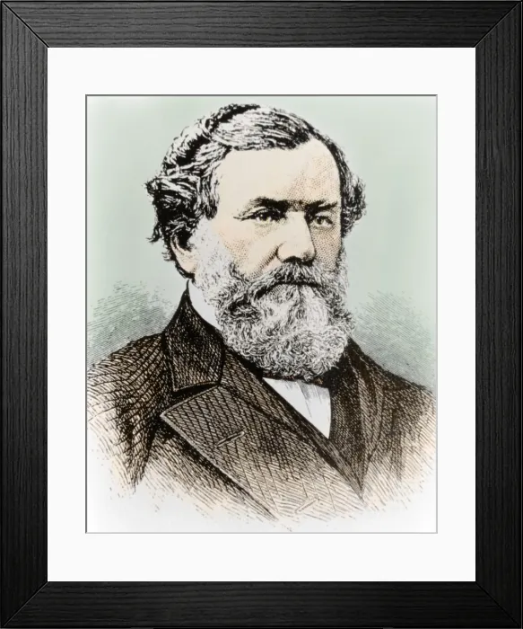 Framed Print : Cyrus McCormick, American Inventor Framed Print : Cyrus McCormick, American Inventor