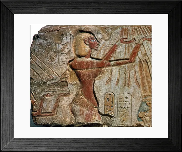 Framed Print : Akhenaten, New Kingdom Egyptian Pharaoh Framed Print : Akhenaten, New Kingdom Egyptian Pharaoh