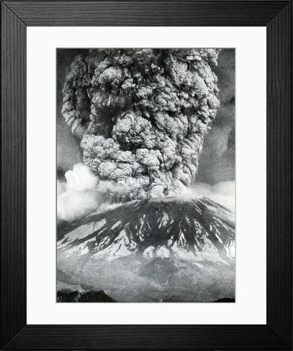 Framed Print : Mount St. Helens Eruption, 1980 Framed Print : Mount St. Helens Eruption, 1980