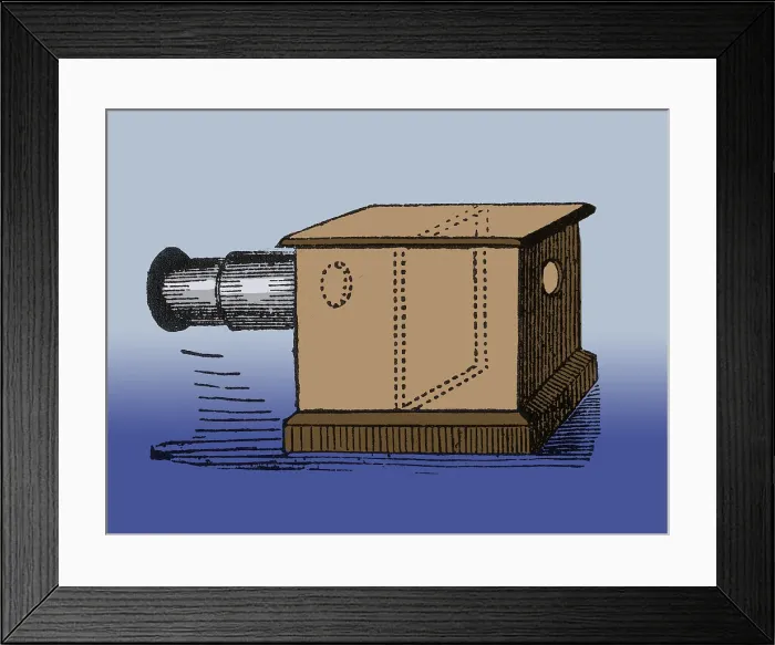Framed Print : Camera Obscura, 19th Century Framed Print : Camera Obscura, 19th Century