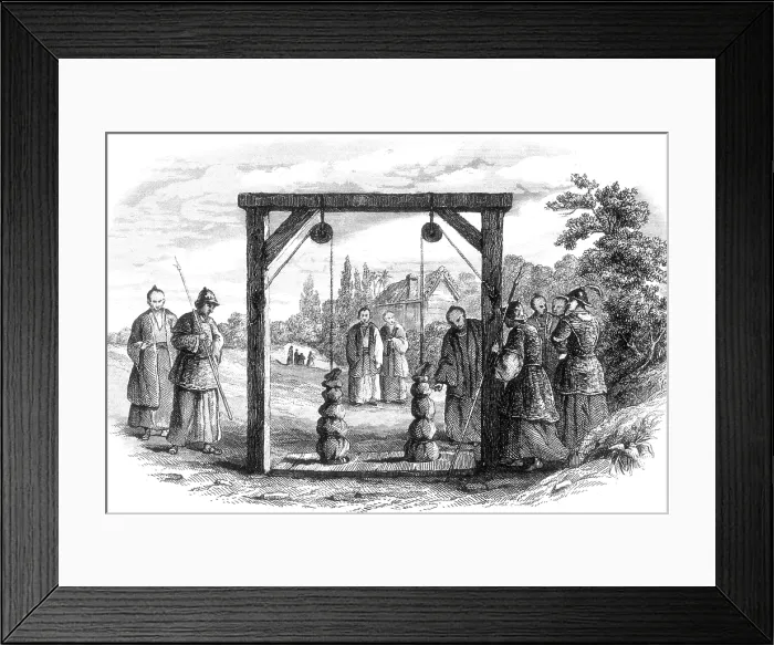 Framed Print : Imperial China, Persecution of Christians, 1600s