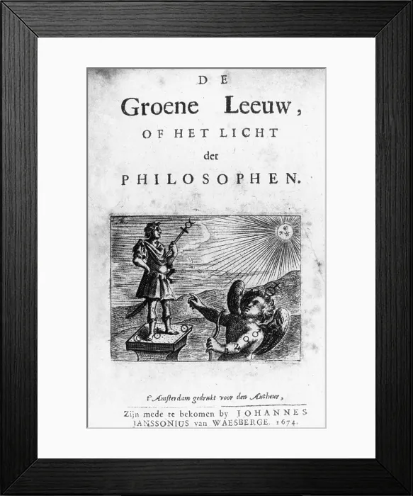 Framed Print : Alchemy Illustration Framed Print : Alchemy Illustration