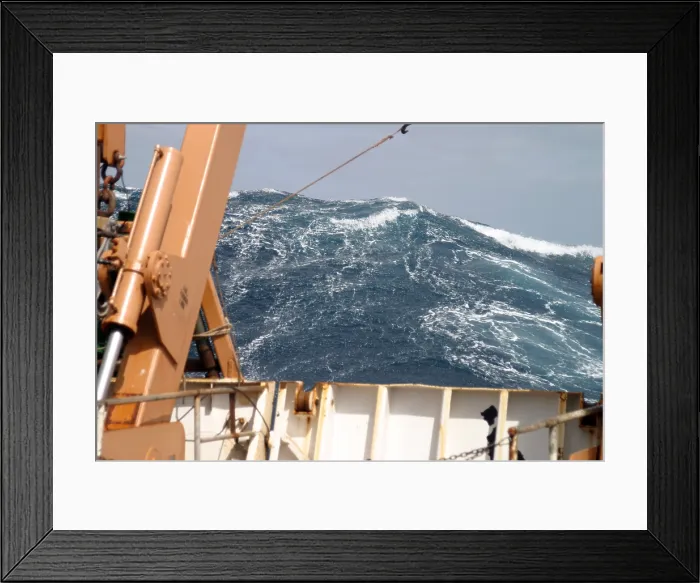 Framed Print : Swells, Atlantic Ocean Framed Print : Swells, Atlantic Ocean