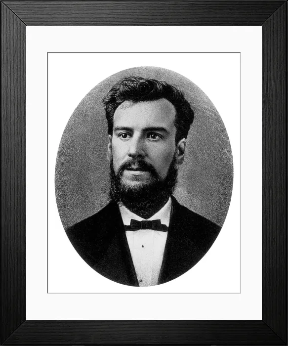 Framed Print : Alexander Graham Bell, Scottish-American Inventor Framed Print : Alexander Graham Bell, Scottish-American Inventor
