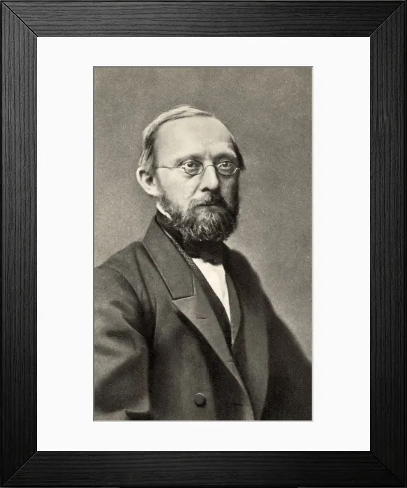 Framed Print : Rudolph Virchow, German Polymath Framed Print : Rudolph Virchow, German Polymath