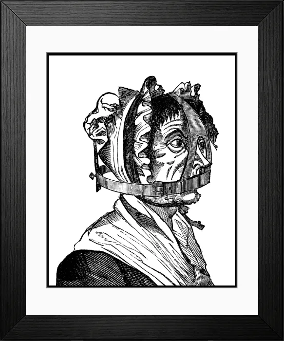 Framed Print : Branking, Public Humiliation, 16th Century Framed Print : Branking, Public Humiliation, 16th Century