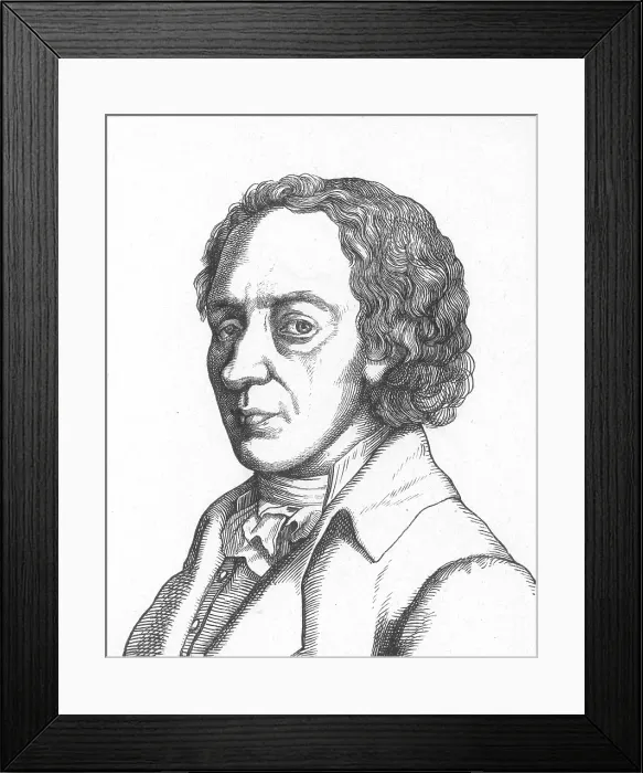 Framed Print : Johann Elert Bode, German Astronomer Framed Print : Johann Elert Bode, German Astronomer