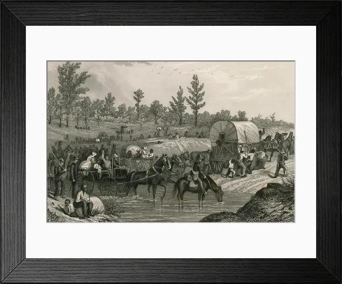 Framed Print : Sherman's March to the Sea, 1864 Framed Print : Sherman's March to the Sea, 1864