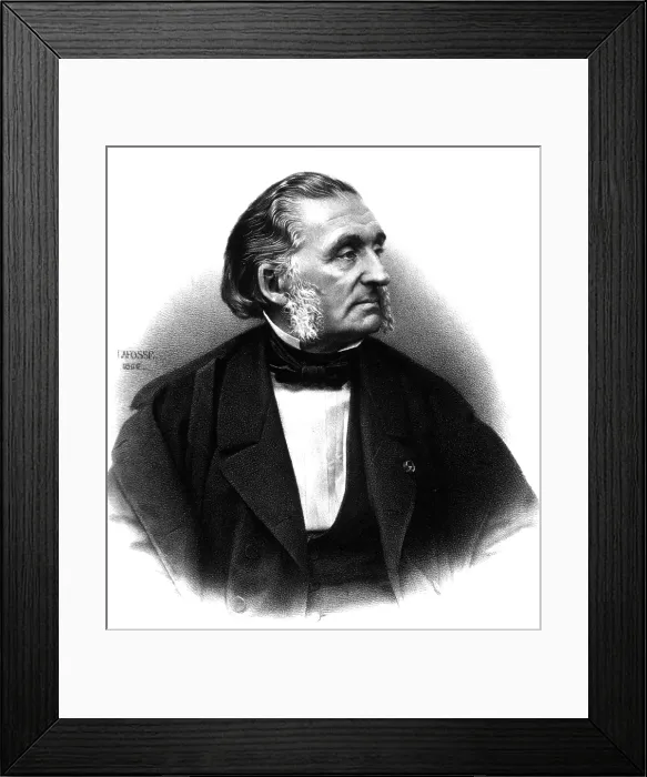 Framed Print : Armand Trousseau, French Physician and Internist Framed Print : Armand Trousseau, French Physician and Internist