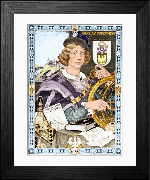 Framed Print : Nicolaus Copernicus, Polish Astronomer Framed Print : Nicolaus Copernicus, Polish Astronomer