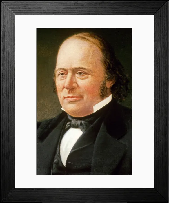 Framed Print : Louis Agassiz, Swiss-American Polymath Framed Print : Louis Agassiz, Swiss-American Polymath