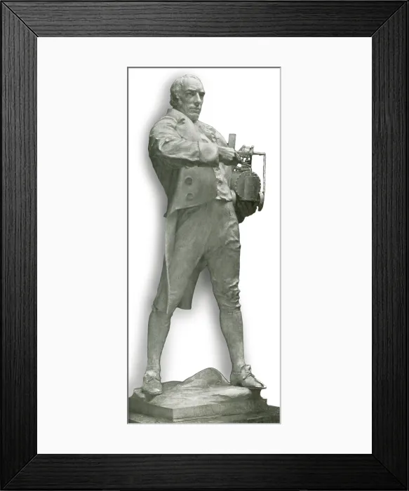 Framed Print : Richard Trevithick, English Inventor Framed Print : Richard Trevithick, English Inventor