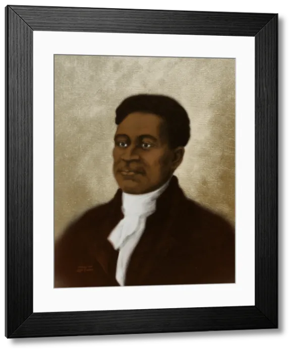 Framed Print : Crispus Attucks, American War Hero Framed Print : Crispus Attucks, American War Hero