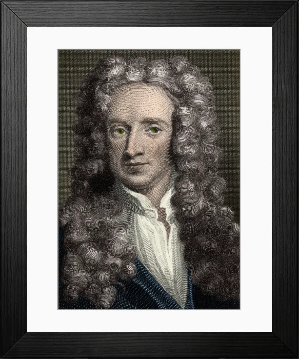 Framed Print : Isaac Newton, English Polymath Framed Print : Isaac Newton, English Polymath