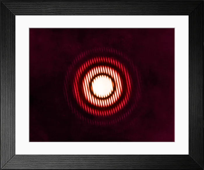 Framed Print : X-Ray Diffraction